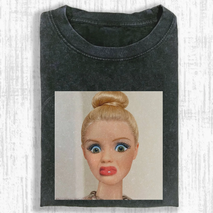 Wacky Barbie Washed T-shirt