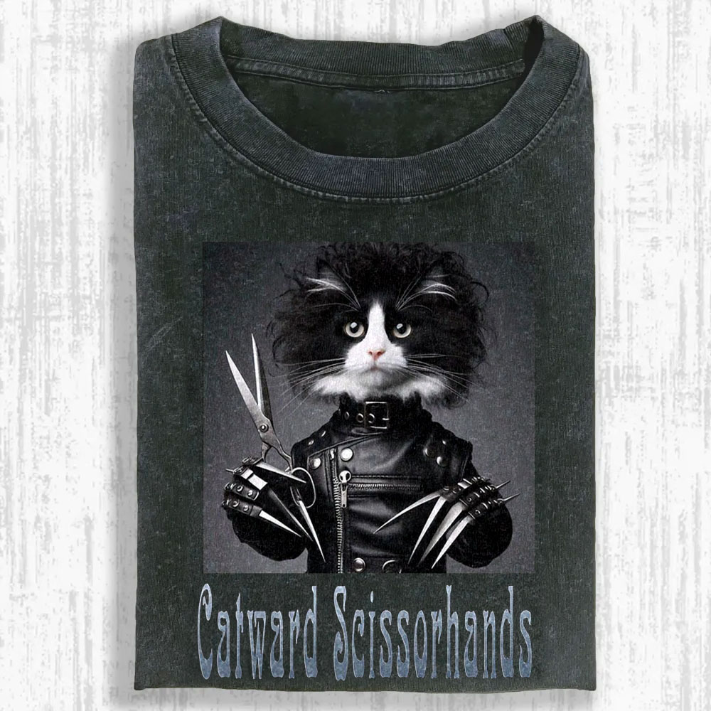 Edward Scissorclaws Washed T-shirt