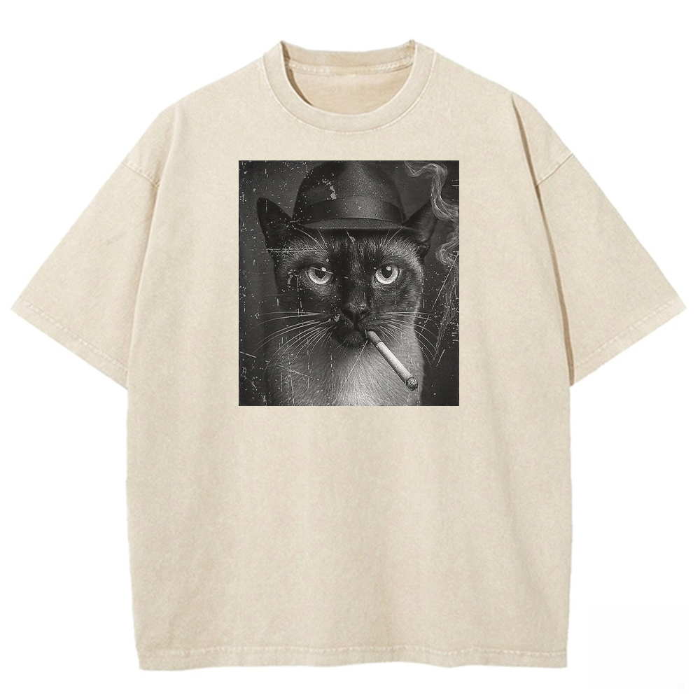 Alleyway Poet Washed T-shirt