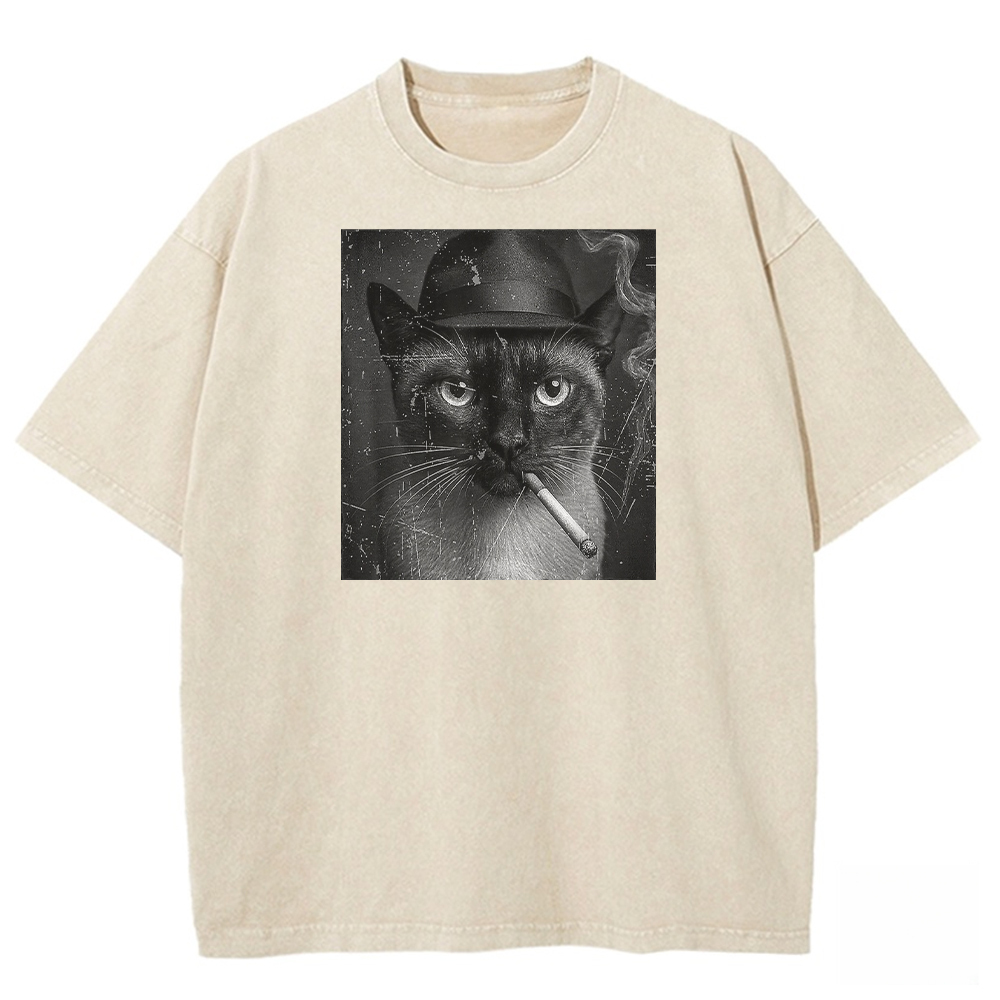 Alleyway Poet Washed T-shirt