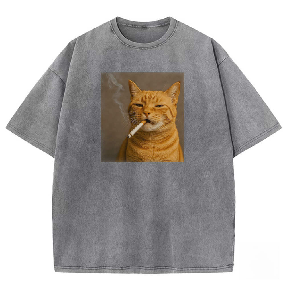 Orange Haze Washed T-shirt