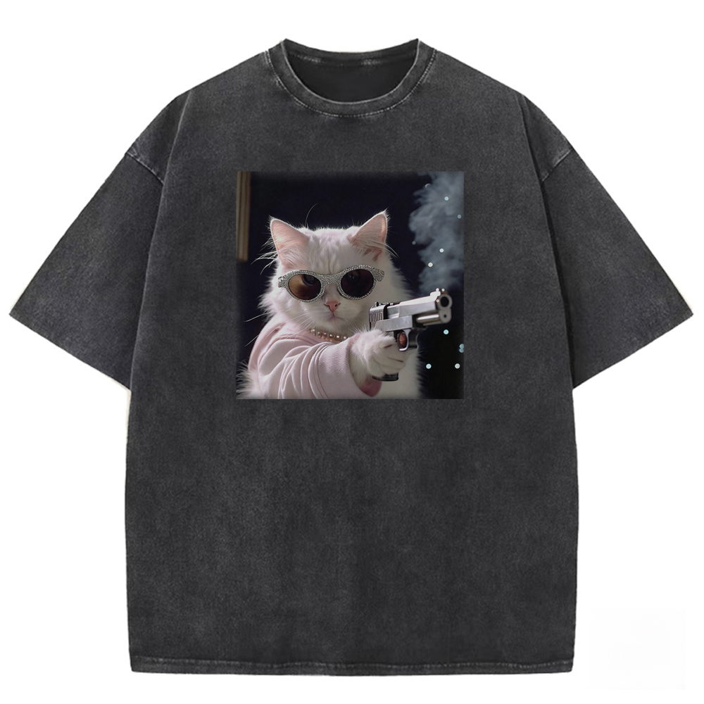 White Widow Washed T-shirt