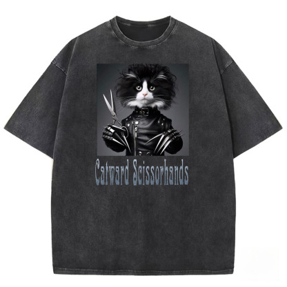 Edward Scissorclaws Washed T-shirt