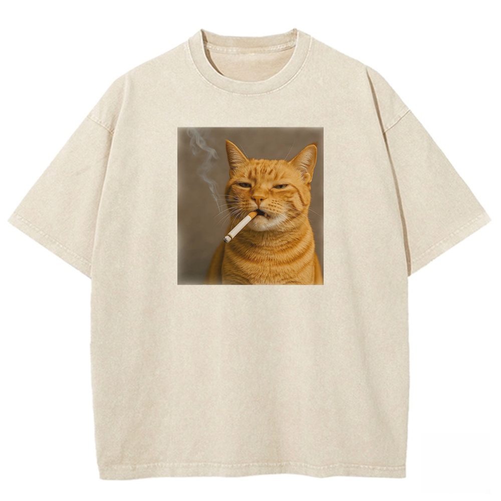 Orange Haze Washed T-shirt