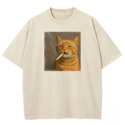 Orange Haze Washed T-shirt