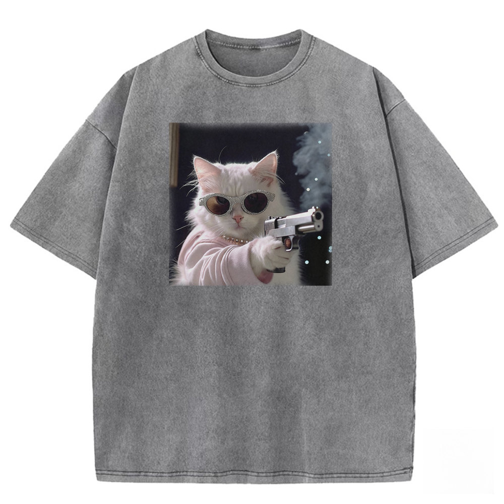 White Widow Washed T-shirt