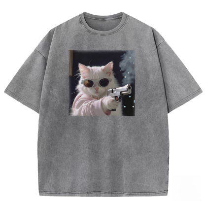 White Widow Washed T-shirt