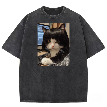 Virtual Veil Washed T-shirt