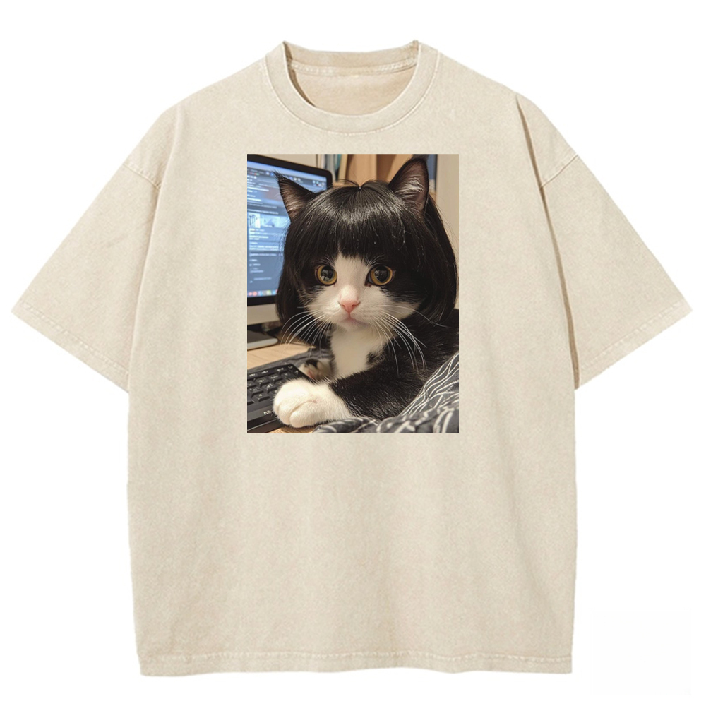 Virtual Veil Washed T-shirt