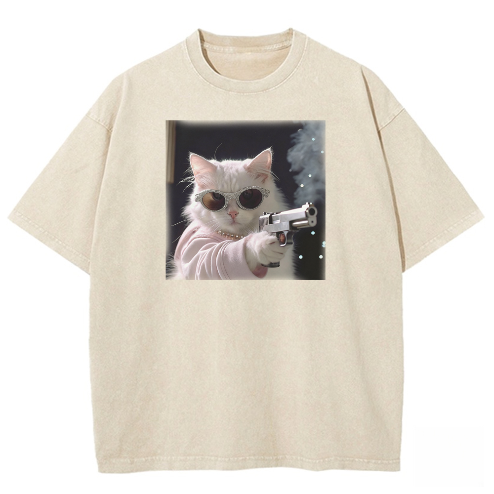 White Widow Washed T-shirt