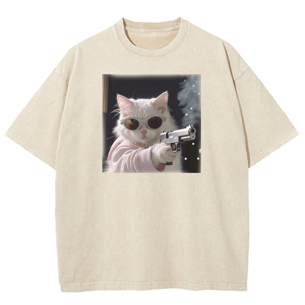 White Widow Washed T-shirt