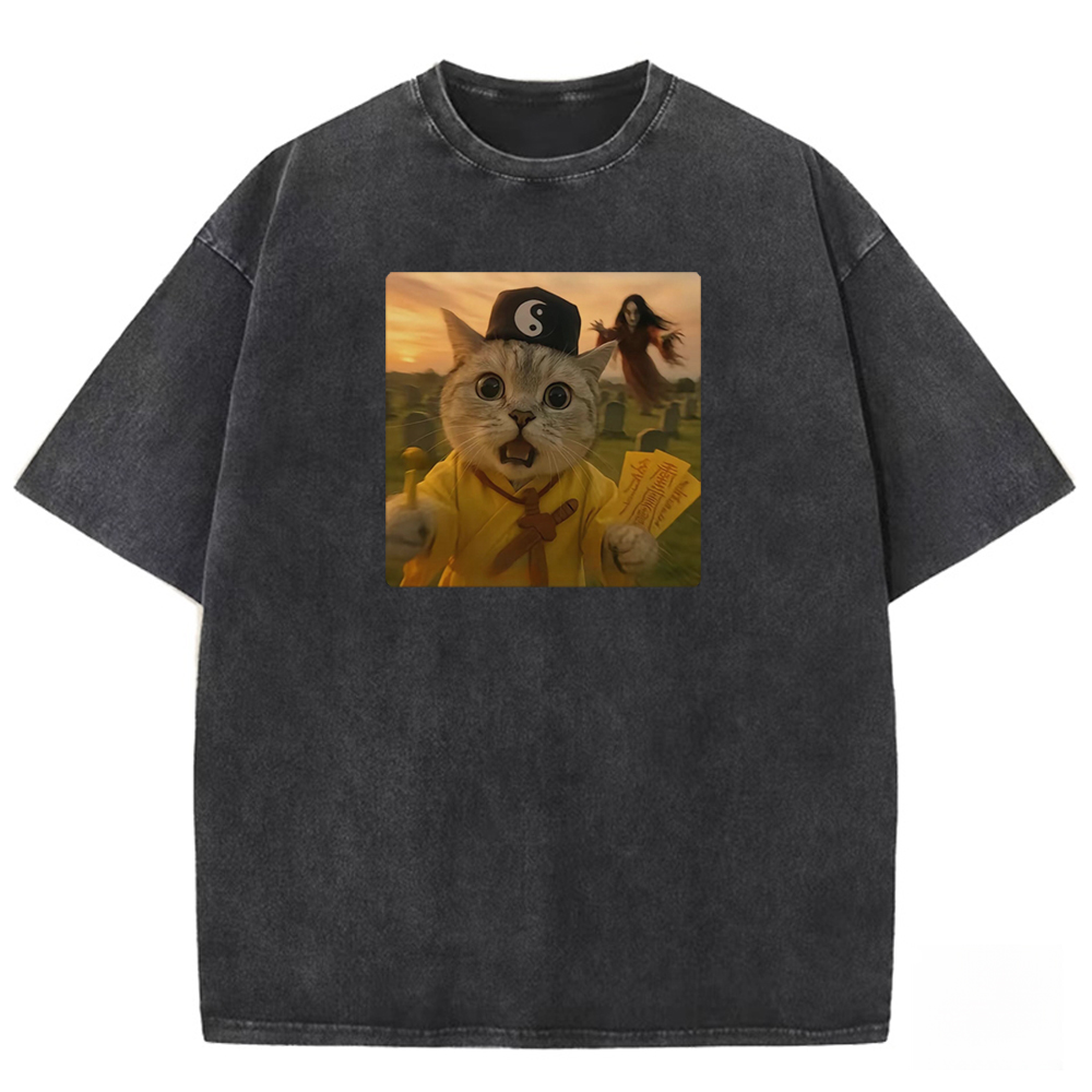 Talisman Tabby Washed T-shirt