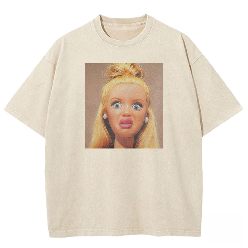 Barbie Meme Icon Washed T-shirt