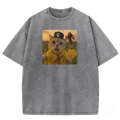 Talisman Tabby Washed T-shirt