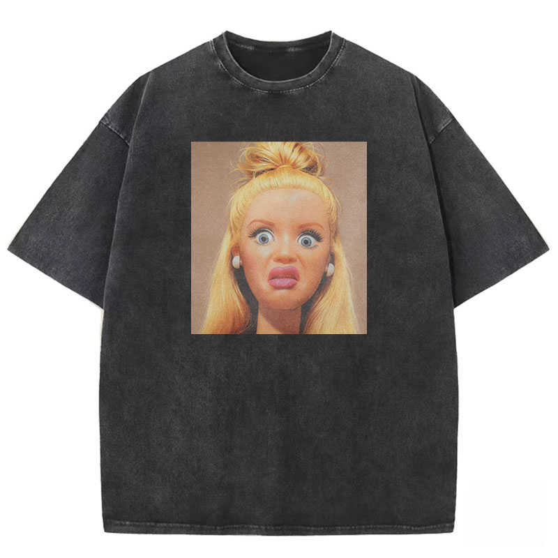 Barbie Meme Icon Washed T-shirt