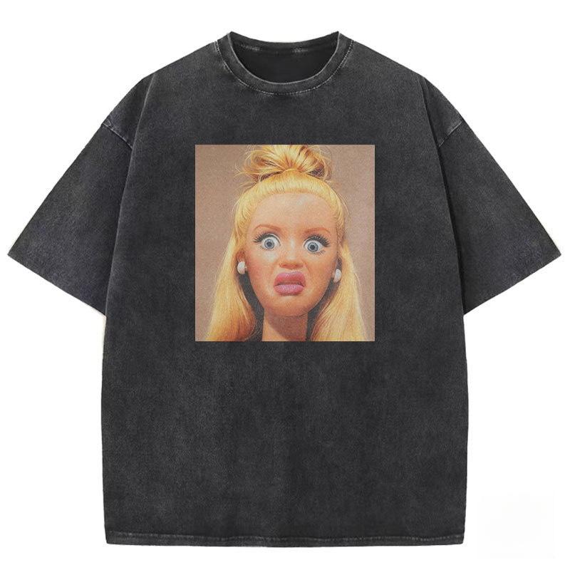 Barbie Meme Icon Washed T-shirt