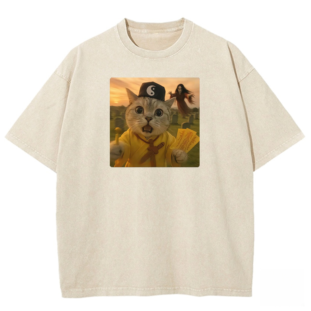 Talisman Tabby Washed T-shirt