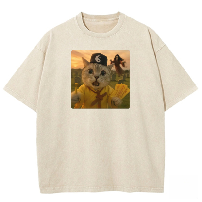 Talisman Tabby Washed T-shirt