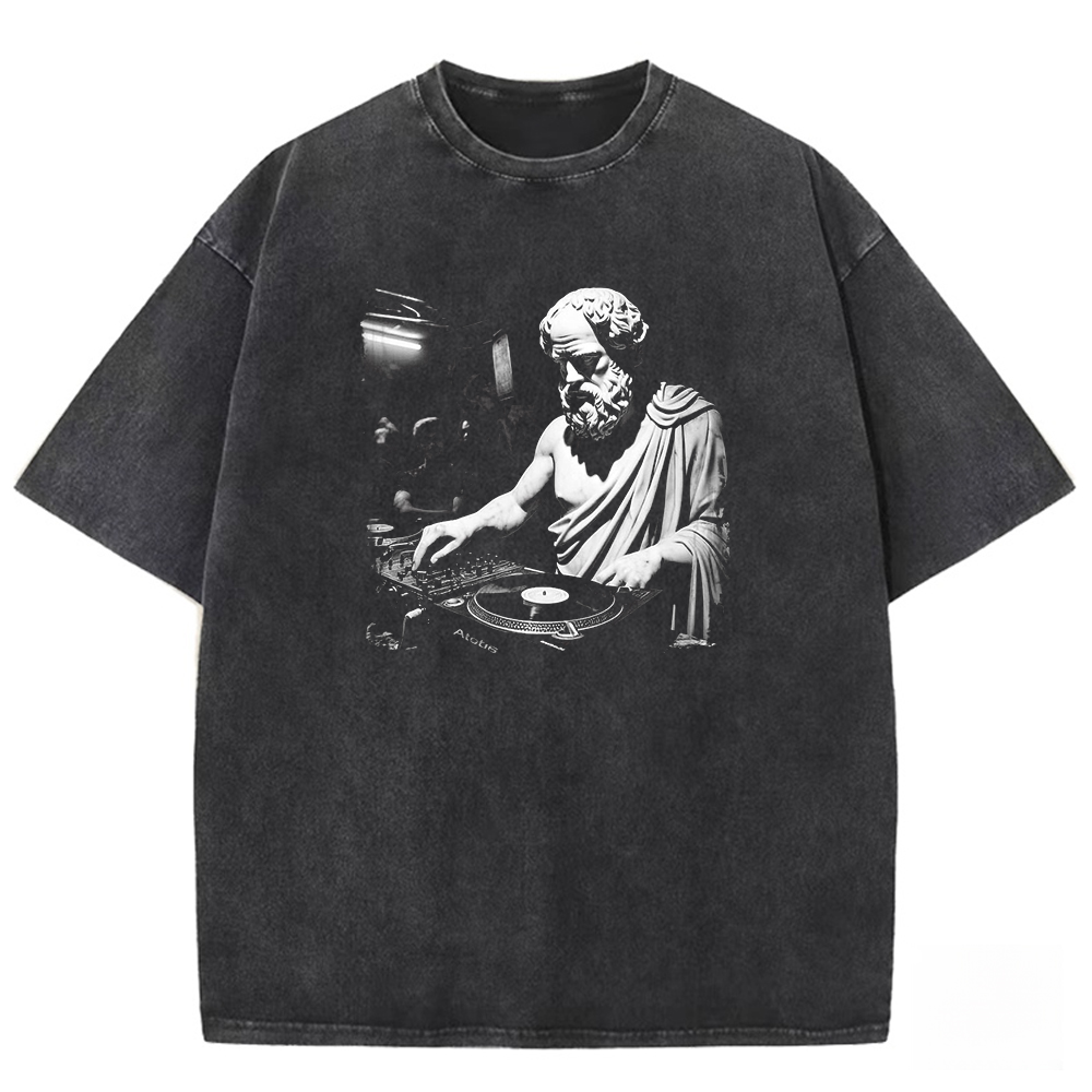 Socratic Spin Washed T-shirt
