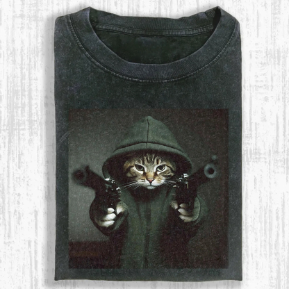 Camouflage Commander Washed T-shirt