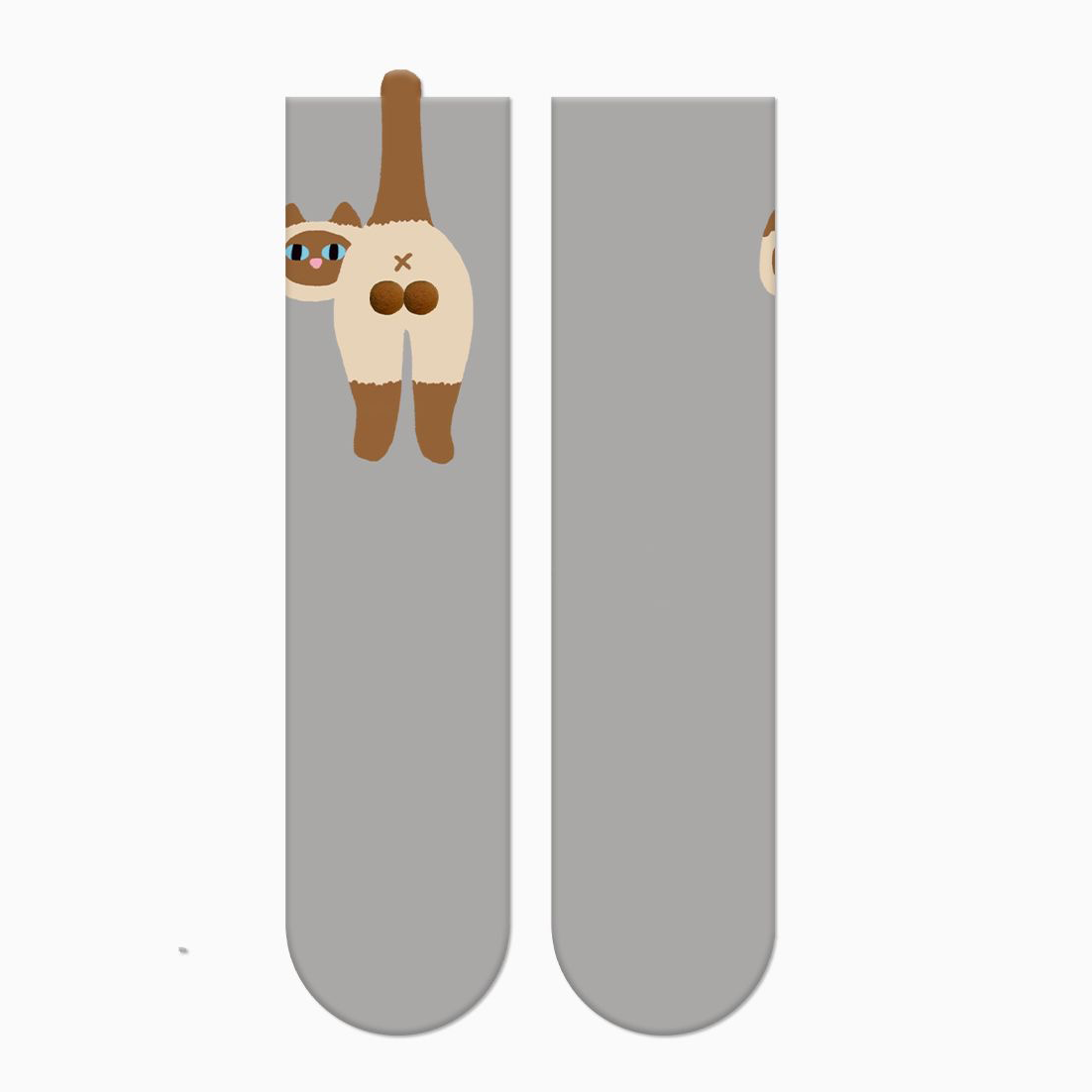 Funny Cat Butt Socks Collection