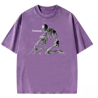 Love my dog forever Washed T-shirt