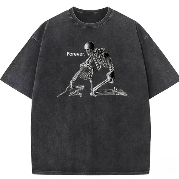 Love my dog forever Washed T-shirt