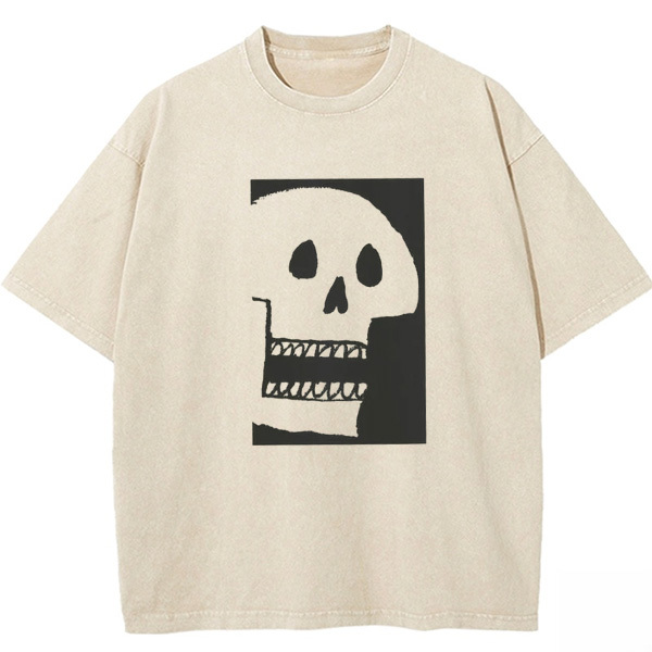 Wacky Skeleton Washed T-shirt