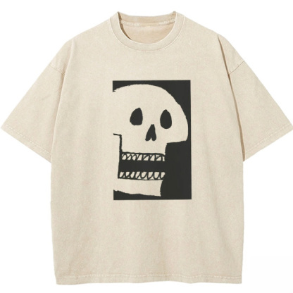 Wacky Skeleton Washed T-shirt