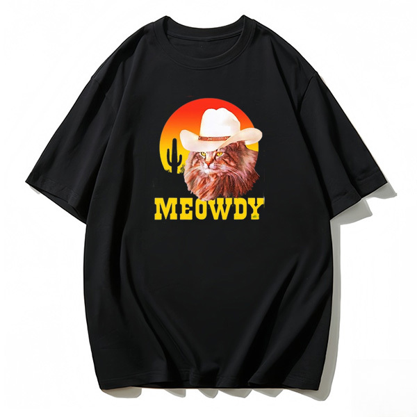  Meowdy graphic T-shirt