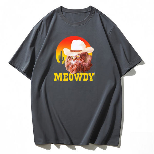 Meowdy graphic T-shirt
