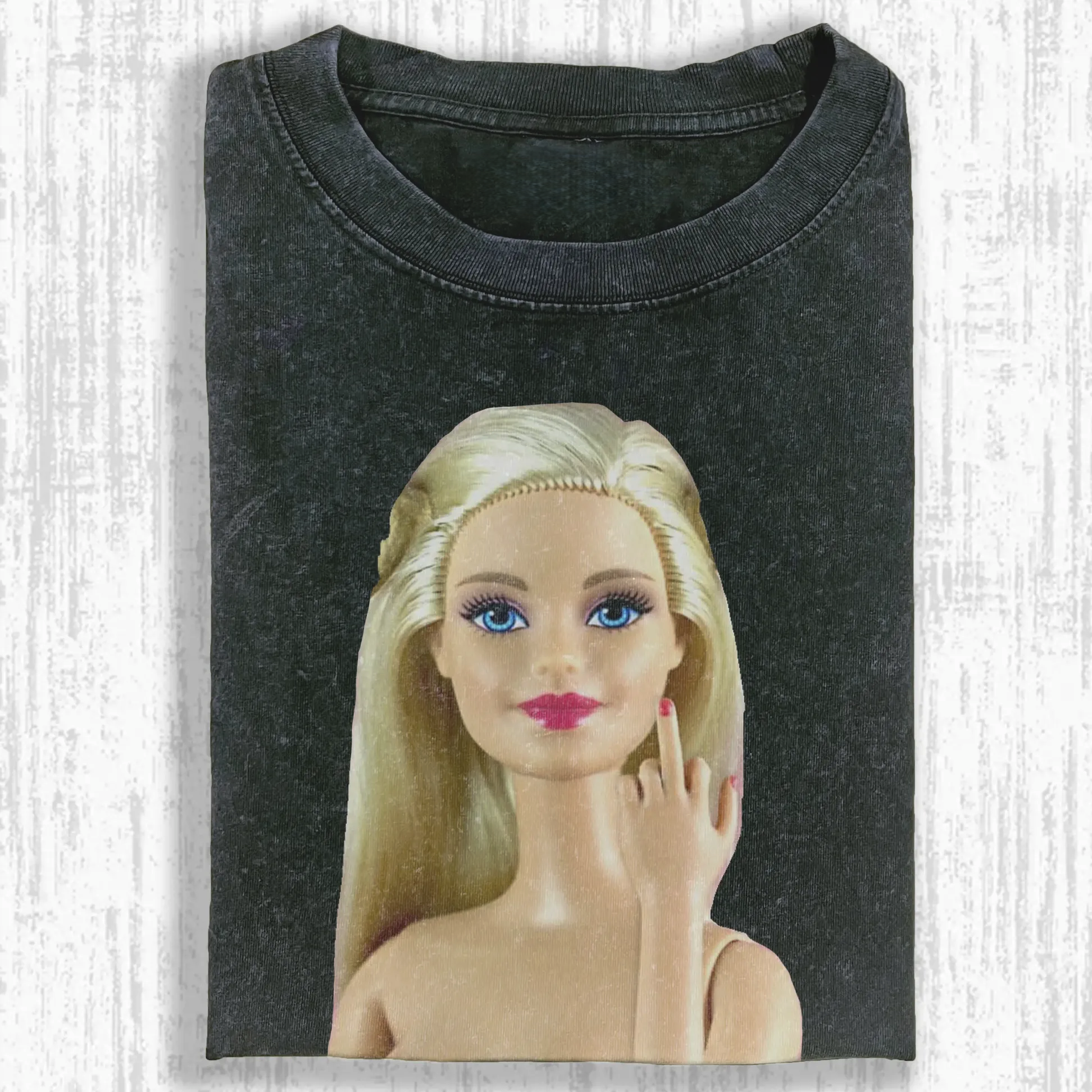 Wacky Barbie Washed T-shirt