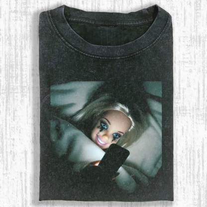 Wacky Barbie Washed T-shirt