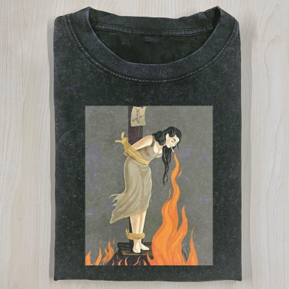 Stay Calm Washed T-shirt