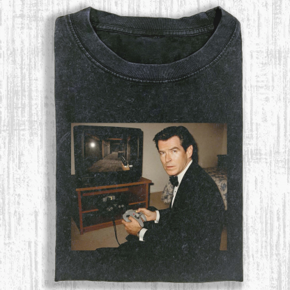 Retro Game Washed T-shirt