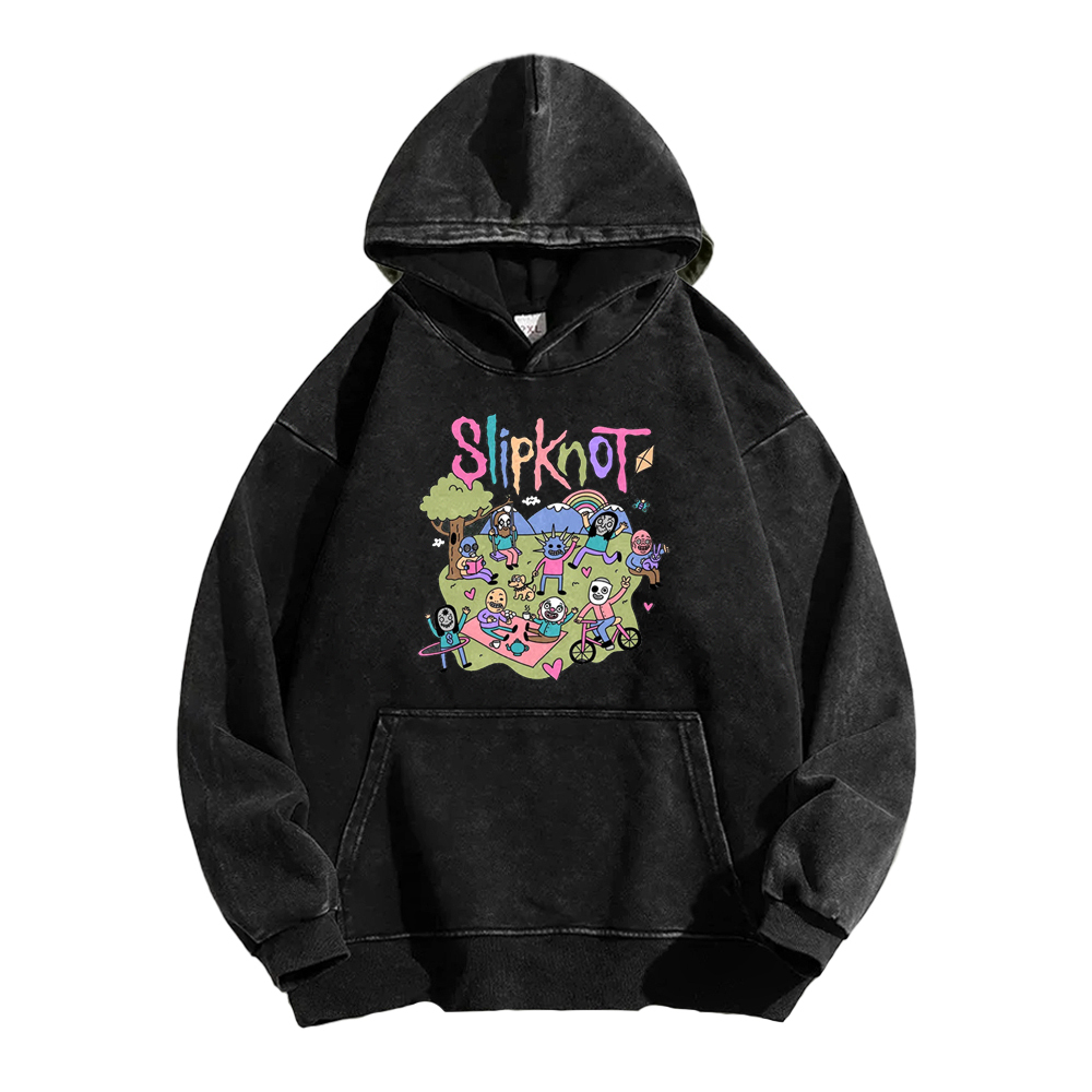 MUSIC SLIPKNOT Washed Hoodie