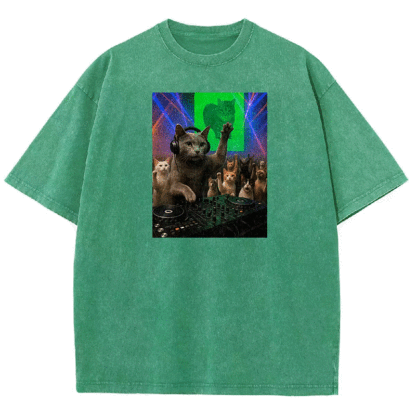 Purr-ty Beats Washed T-shirt