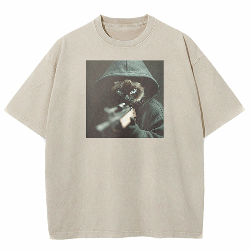 Focused Retribution Washed T-shirt