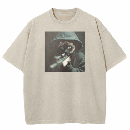 Focused Retribution Washed T-shirt