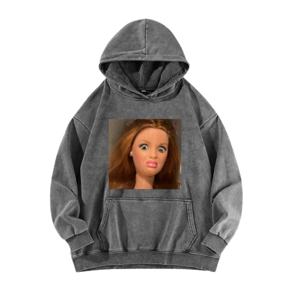 Wacky Barbie Washed Hoodie