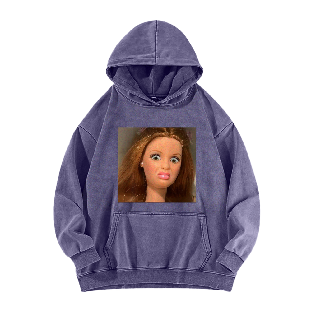 Wacky Barbie Washed Hoodie