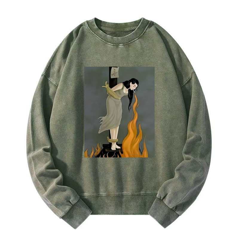 Stay Calm Washed Sweatshirt