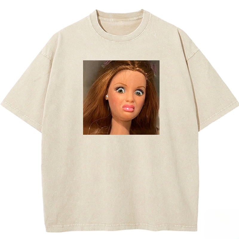 Wacky Barbie Washed T-shirt
