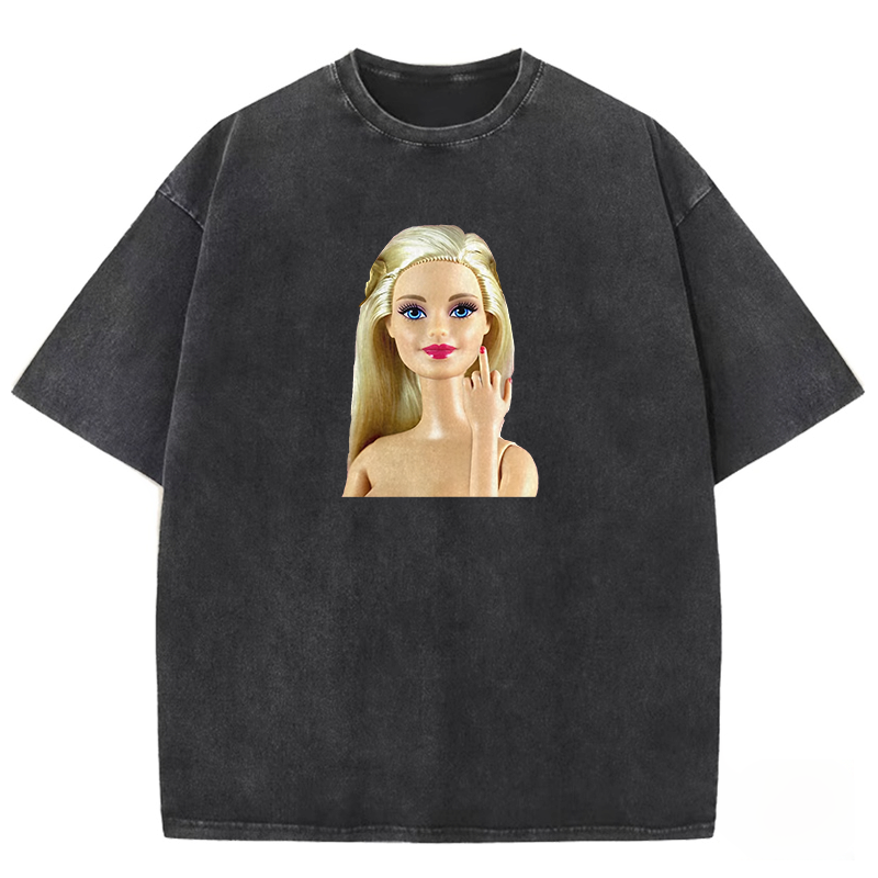 Wacky Barbie Washed T-shirt