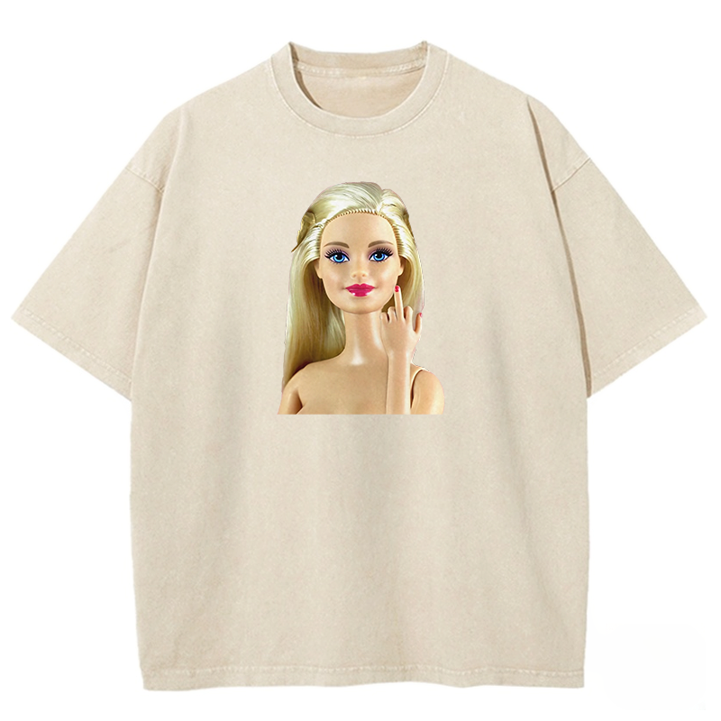 Wacky Barbie Washed T-shirt