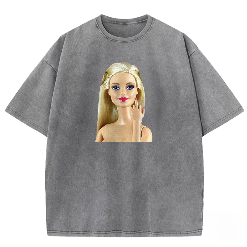 Wacky Barbie Washed T-shirt
