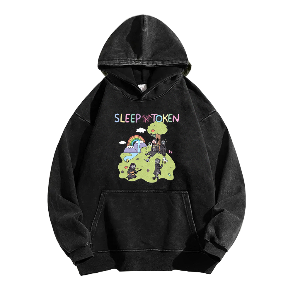 SLEEP TOKEN BAND Washed Hoodie