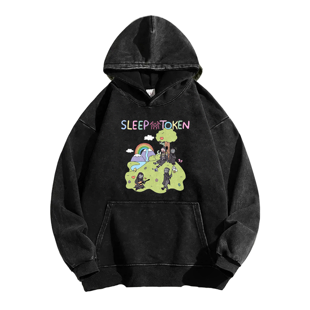 SLEEP TOKEN BAND Washed Hoodie
