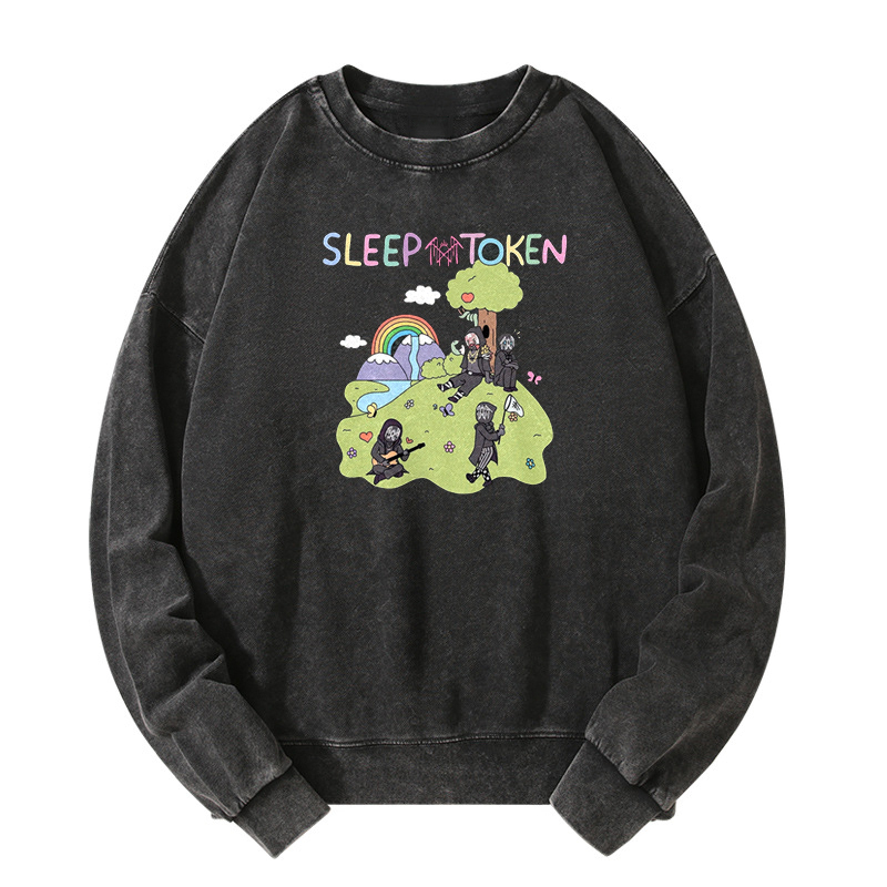 SLEEP TOKEN BAND Washed Sweatshirt