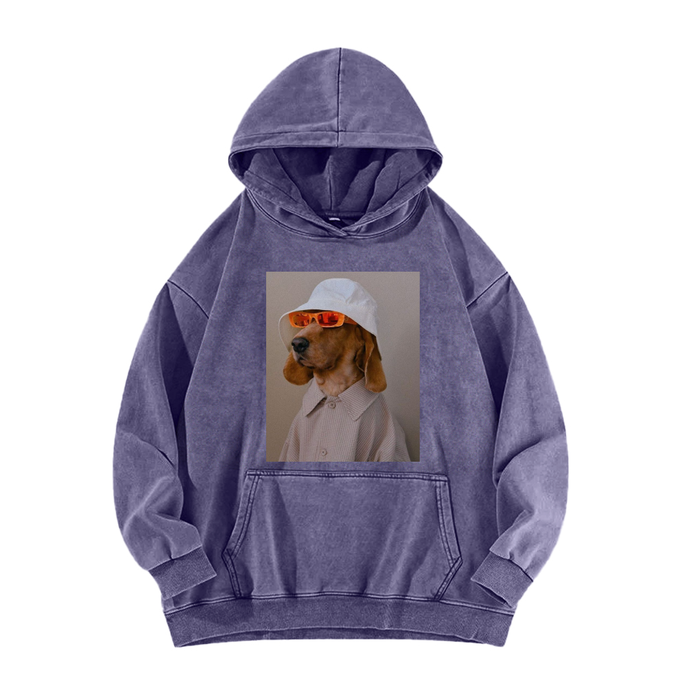 USE YOUR BRAIN Washed Hoodie